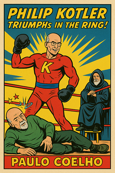 Philip Kotler vs Paulo Coelho
